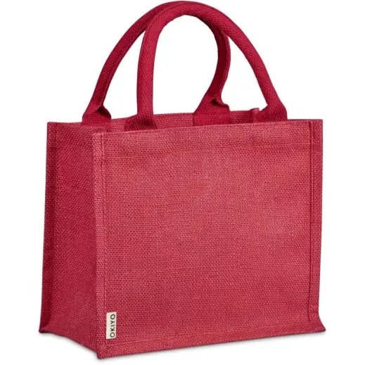 Okiyo Miyag Midi Jute Gift Bag Red